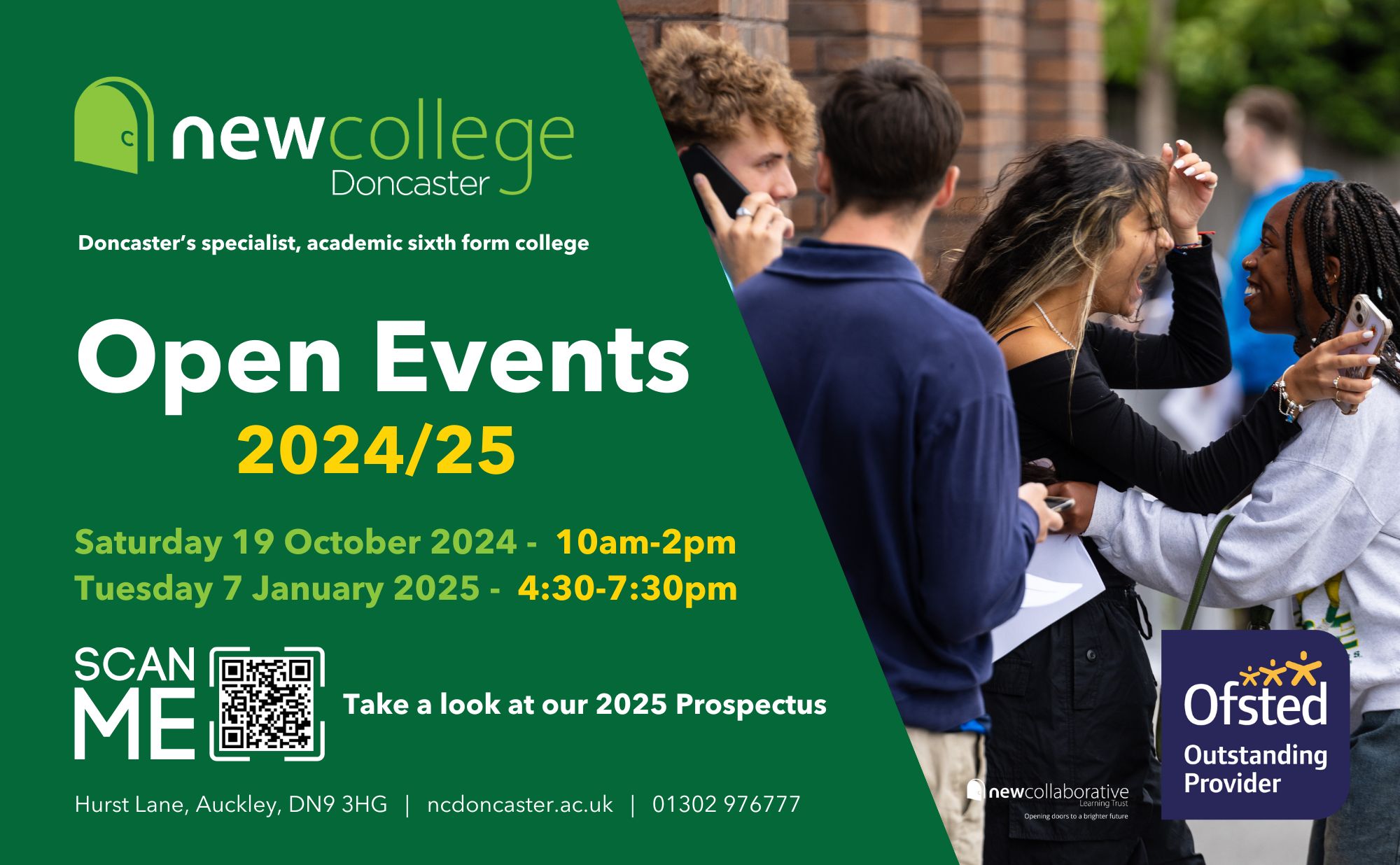 Open Events : New College Doncaster