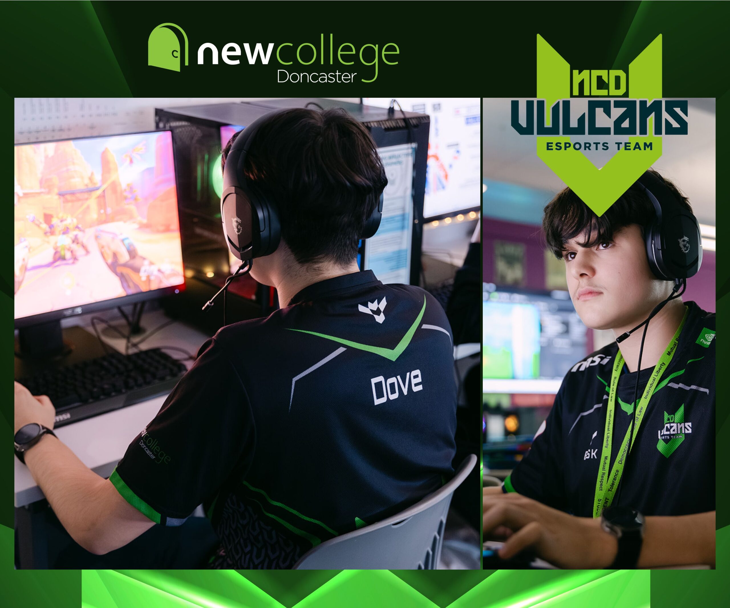 NCD Vulcans reach British Esports Student Championships Overwatch 2 final